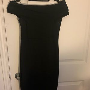 Boat style cotton dress